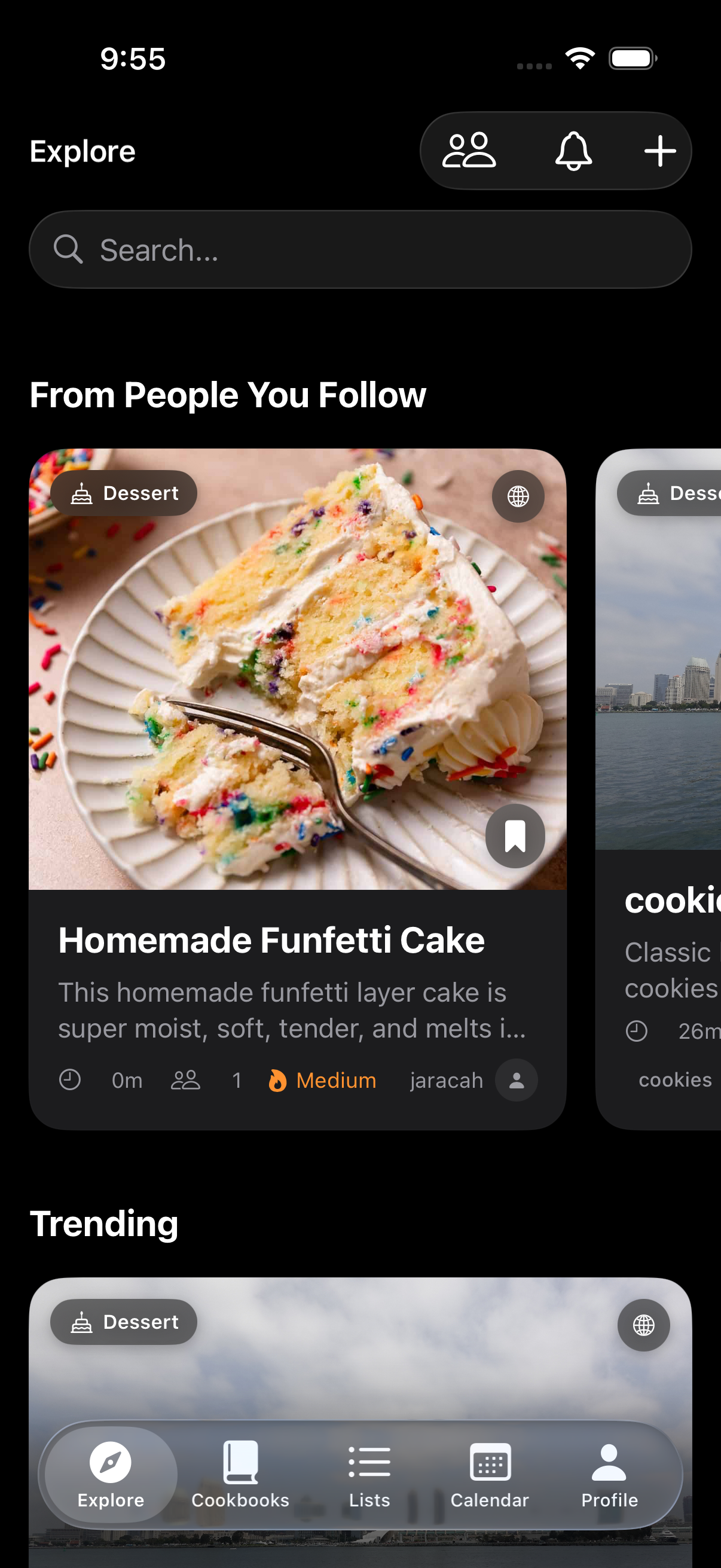 Social Recipe Manager